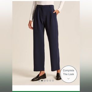 Abercrombie tailored straight leg pants